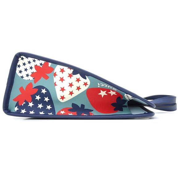 GUCCI Strawberry Star Tote 605614 Handbag 2022 SS Spring Summer Children's Ca... - Picture 2 of 10